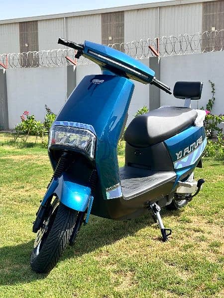 Electric Scooty Cruise Model By YJ Future 2024 New Zero Meter 8