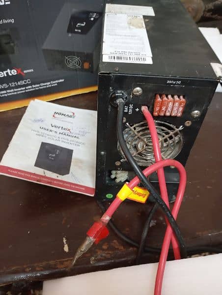 Homage vertex 1 kw ( 1000 watts) 12 volt battery Solar inverter 2