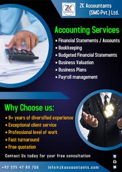 Professional Accounting / Bookkeeping Services