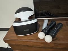 PS 4 with VR set