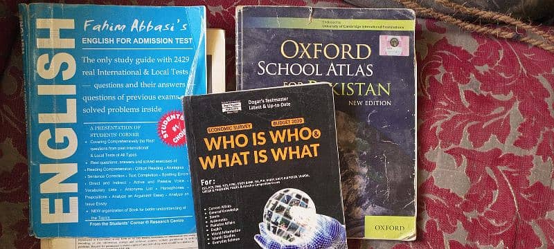 Books for preparation for CSS,ECAT etc 0