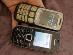 Samsung B312E and Nokia 1661 2B Sim locked