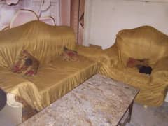 6 seater sofa set 7/10 condition 2 month used
