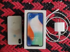iPhone x 64 gb non pta with box original charger 03045524108