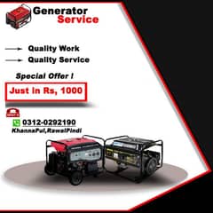 Generator Maintenance & repairing