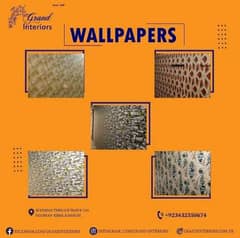 Wallpapers wall morals wall panels wpvc panels by Grand interiors