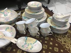 Full Complete Dinner Set 84 pieces Chini