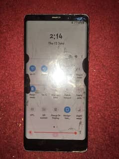 samsung note 9 6 gb128  touch crack full working