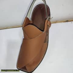 leather Afridi chappal for men