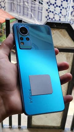 Infinix Note 12 with box 10 by 10 condition 6+5 gb ram 128gb memory