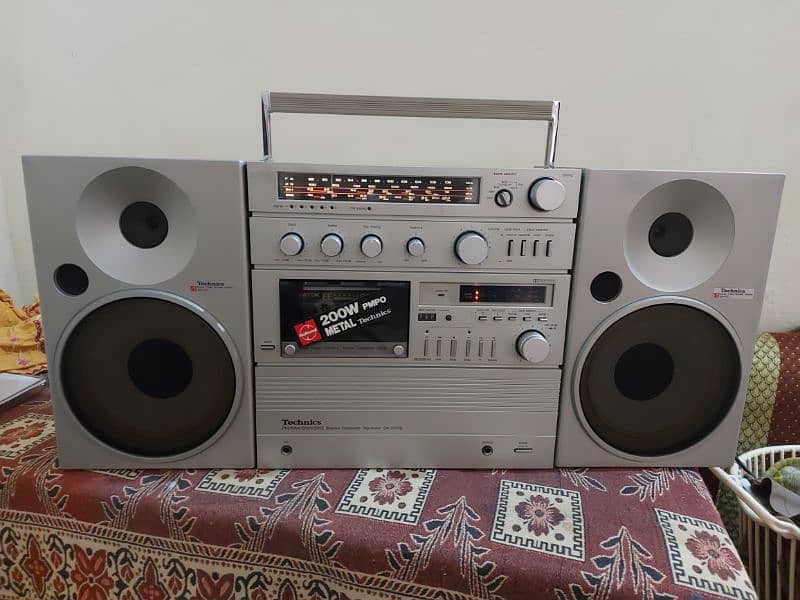 Technics  Vintage High power Boombox Made in japan 0