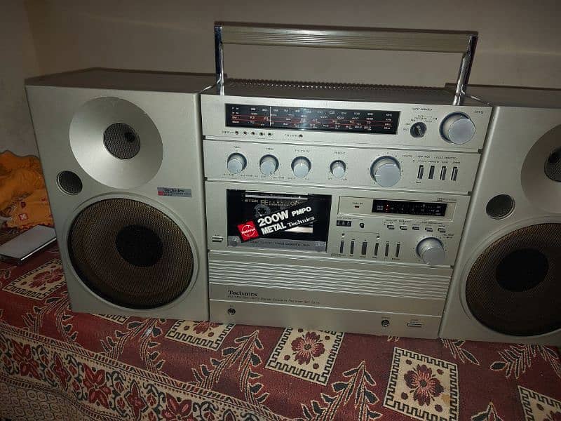 Technics  Vintage High power Boombox Made in japan 1