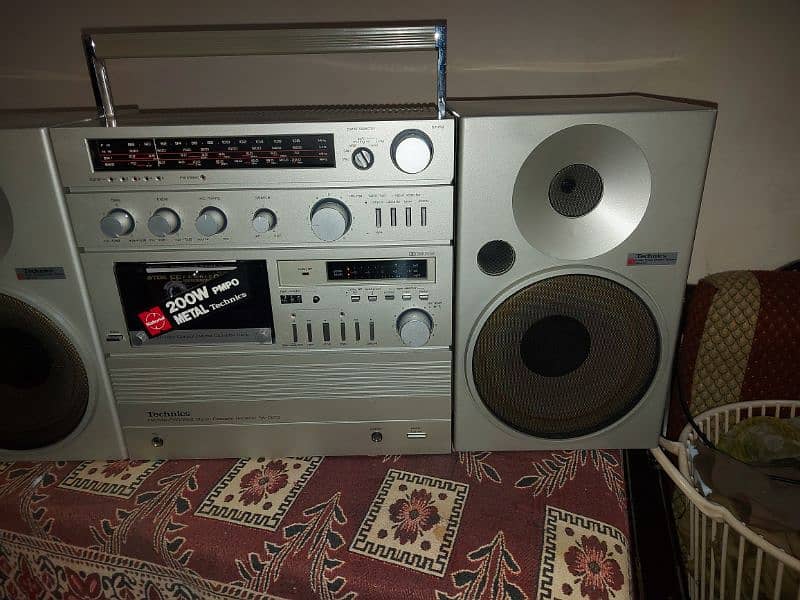 Technics  Vintage High power Boombox Made in japan 2