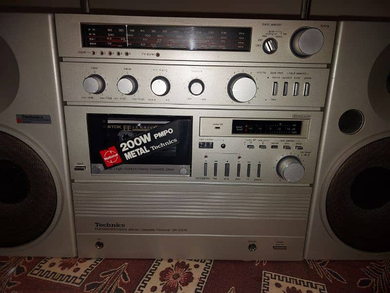 Technics  Vintage High power Boombox Made in japan 3