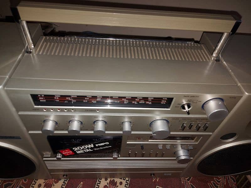 Technics  Vintage High power Boombox Made in japan 7