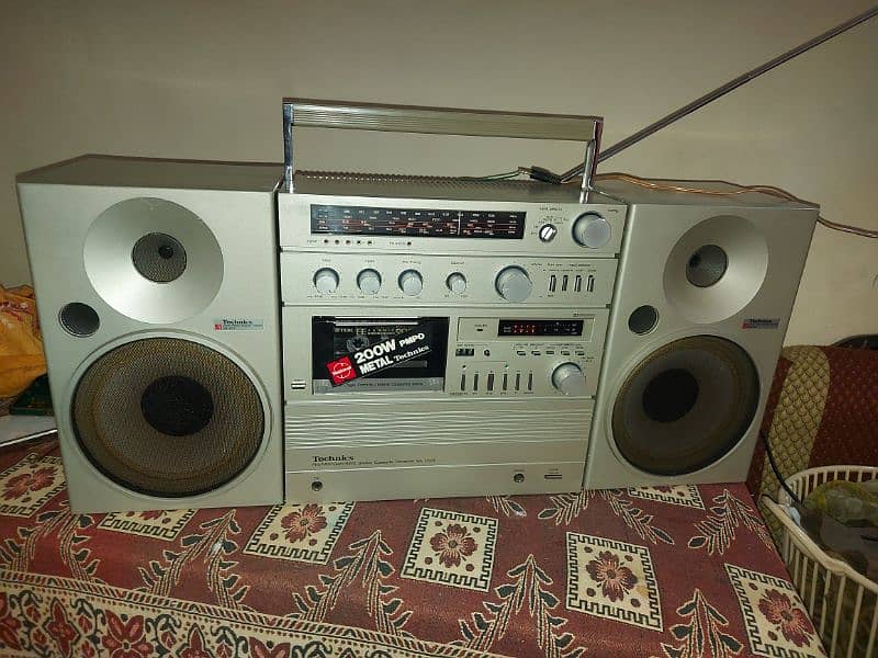 Technics  Vintage High power Boombox Made in japan 12