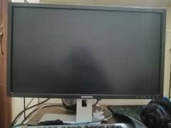 Samsung 24" monitor 75 hz with adjustable tripod stand