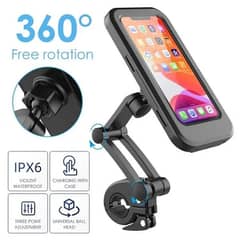 Phone Holder for Bike - Waterproof, Shockproof & Rotatable
