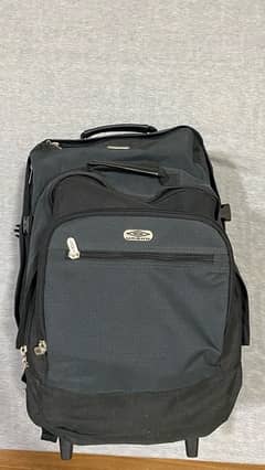 Umbro Black 45 CM Trolley Top-of-The-Range Backpack