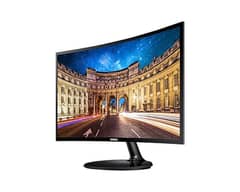 24inches samsung curve led display ips