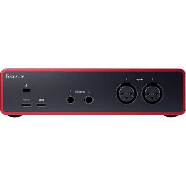 Scarlett Focusrite 2i2 4th Gen Usb Audio Interface 1