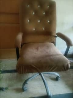 A soft office chair