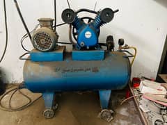 air compressor double head