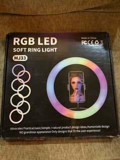 Rgb Ring Light Mj33