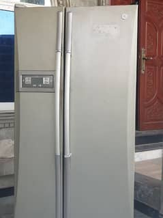 General Electric side by side imported refrigerator full size