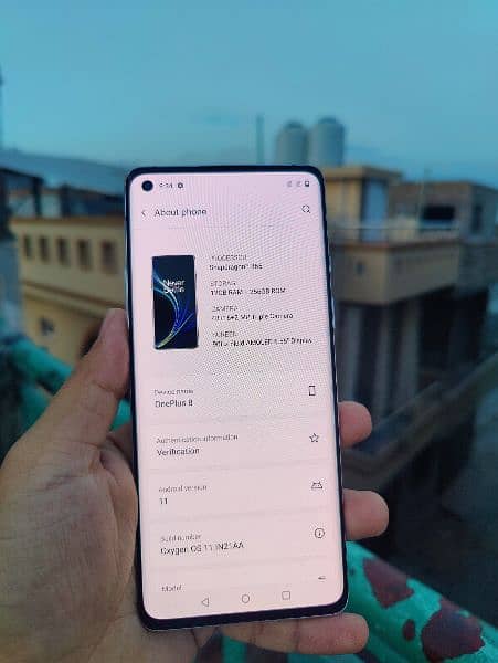 OnePlus 8 8gb 128gb dual SIM approved 0