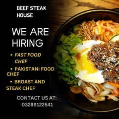 Chef || Urgent Hiring || Jobs in Lahore