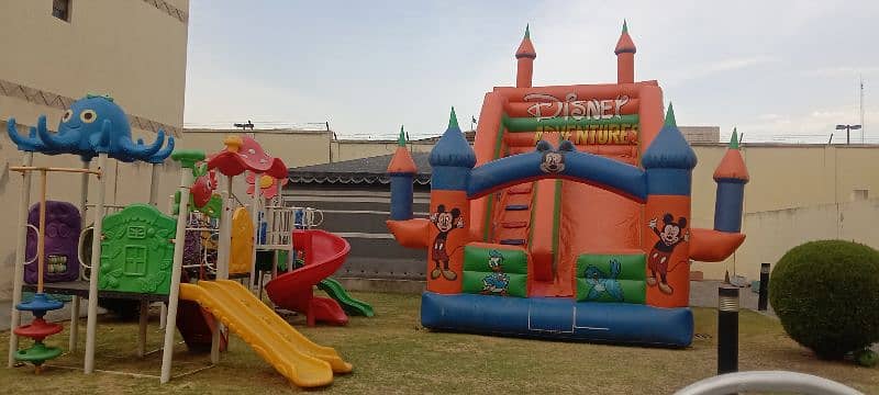 jumping castle, jumping slide for rant 0