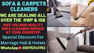 sofa & carpets cleaning services in your Door Step