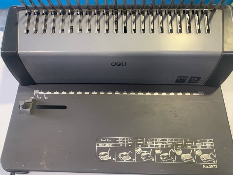 Deli spirl Comb Binding Machine 3