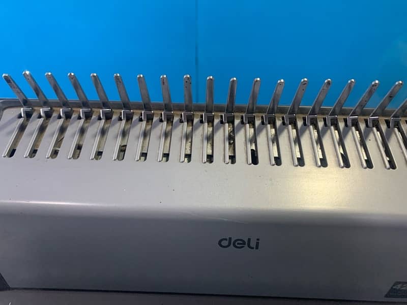 Deli spirl Comb Binding Machine 5