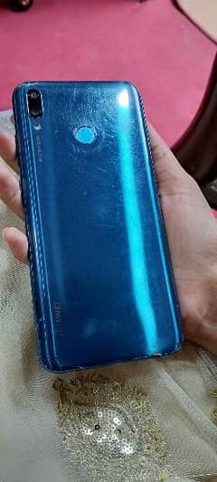 Huawei y9 2019 condition 10/9 back jelly protect
