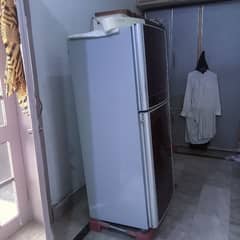 Fridge for sale red colour orient Company 10by10 condition