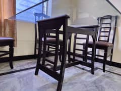 Dining Table With 4 Chairs Complete Set