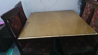 4 seats with table