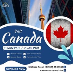 Canada multiple entries vist visa services with 100% performance