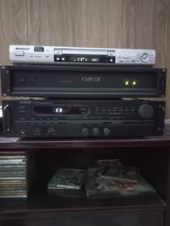 Carver brand ,Pre and Power amplifier two items