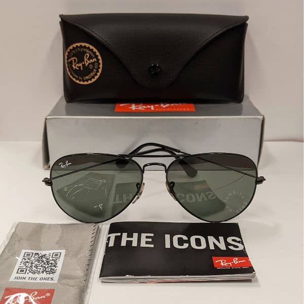 Original Ray-Ban Aviator Sunglasses, Made in Italy 5