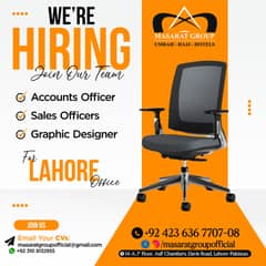 Accounts Officer | Sales Officer | Graphic Designer