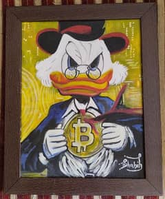 Scrooge McDuck Painting