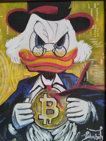 Scrooge McDuck Painting 1