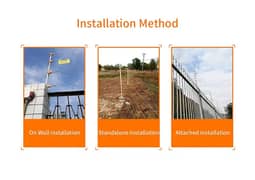 Electric fence security system ( gate auto mation)
