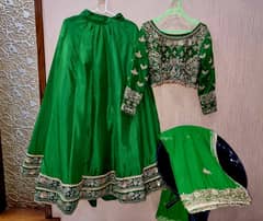 Mehndi Dress Preloved for bridal