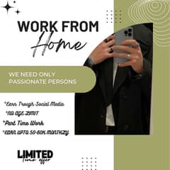 Part time and full time work available