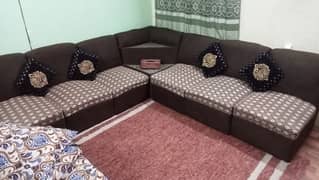 L shape Sofa 6 seater for sell
