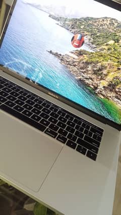 MacBook Pro 15 inch display with additional graphics card